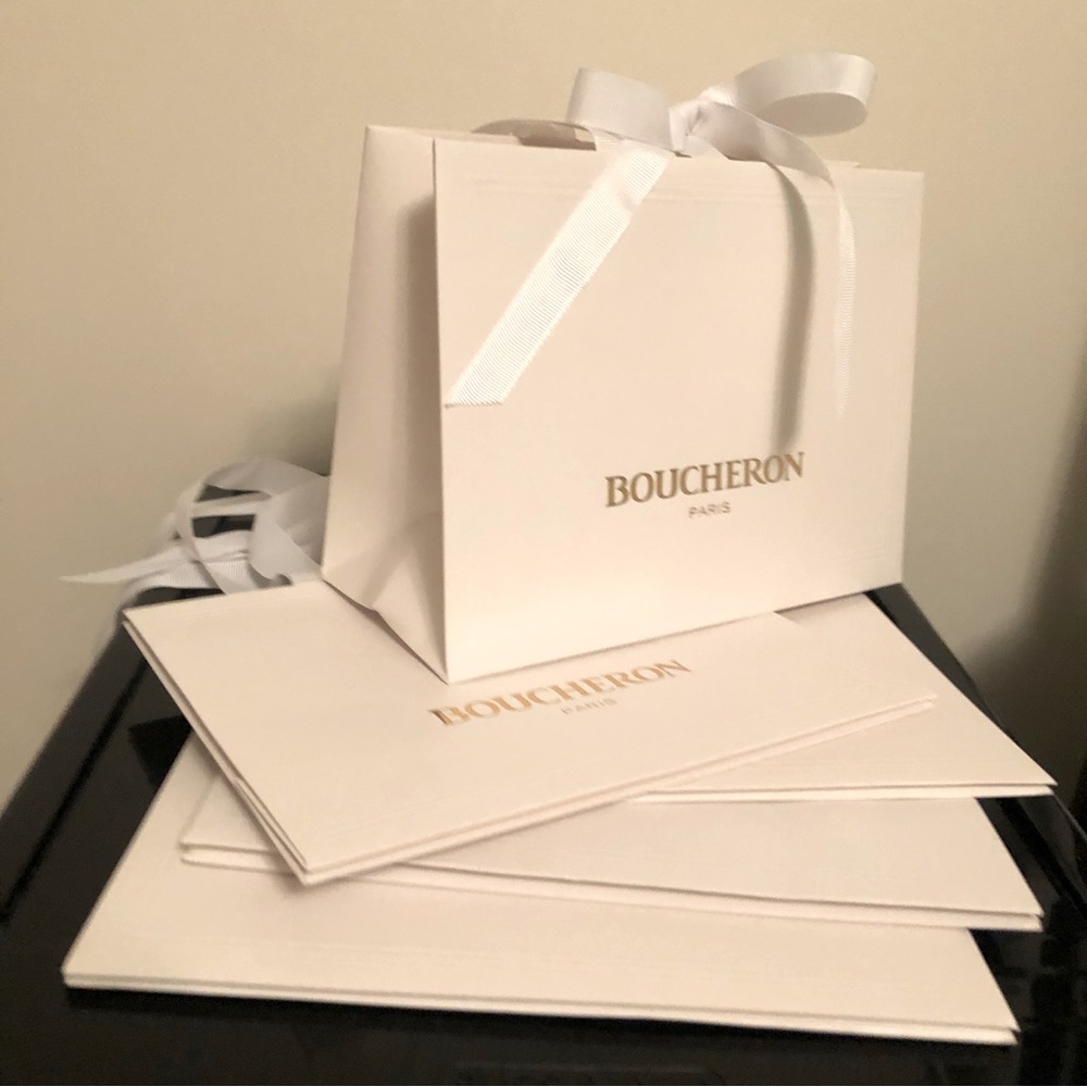 5 BOUCHERON shopping bag